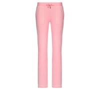 Juicy Couture Jogging Del Ray Straight Leg Track Pant With Pocket in Rose EU XS