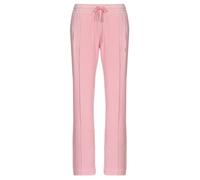 Juicy Couture Jogging Tina Velour Track Pant With Diamante Branding in Rose EU S
