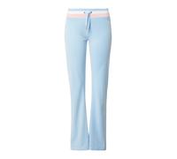 Juicy Couture Pantalon bleu clair / rose / blanc, Taille 44
