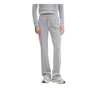 Juicy Couture - Pantalon de jogging en velours orné de strass - Femme - Pantalons - Gris - Taille: 44 FR