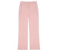 Juicy Couture Pantalon de survêtement en Velours avec Logo Diamant, Fleur d'amandier, XS