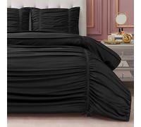Juicy Couture Parure de lit, Polyester, Noir, lit Double/Grand lit