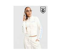 JUICY COUTURE Script Velour Track Top - Blanc XL