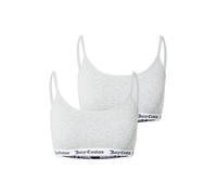 Juicy Couture Soutien-gorge gris chiné / noir / blanc, Taille 80