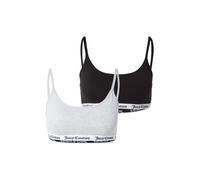 Juicy Couture Soutien-gorge gris chiné / noir / blanc, Taille 90
