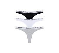Juicy Couture String 'Dana' gris / noir / blanc, Taille XL
