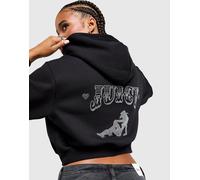 JUICY COUTURE Sweat à capuche polaire diamants Rodeo - Noir XS