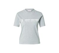 Juicy Couture T-shirt 'The Runner' gris chiné / blanc, Taille L