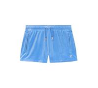 Juicy Couture Tamia Track Shorts-Damenshorts Sommershorts aus Velour mit Appliaktionen in Versch. Farben décontracté, Regatta délavé, M Femme