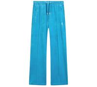 Juicy Couture Tina Track Pants Samtige Sweathose Trainingshose mit Kordelzug Jogger für Sport Freizeit Fitness in Versch. Farben Pantalon décontracté, Turkish Tile, XS Femmes