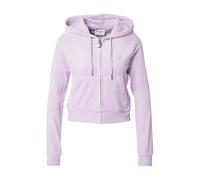 Juicy Couture Veste de survêtement 'MADISON' violet clair / argent, Taille XXS