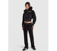 JUICY COUTURE Veste matelassée velours Diamante - Noir XL