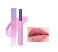 Juicy Lip Balm Shift, Moisturizing Hydrating Lip Balm, Color-Changing Lip Balm, Long-Lasting Lip Gloss Soothing and Protecting Lips Juicy Lip Balm Shift For Women Girls Dry Lip (Color : Grape, Size