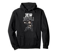 Juif Jitsu Drôle Juif Arts Martiaux Juifs BJJ Grappling Sweat à Capuche