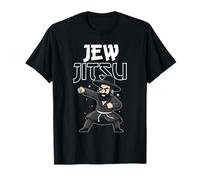 Juif Jitsu Drôle Juif Arts Martiaux Juifs BJJ Grappling T-Shirt