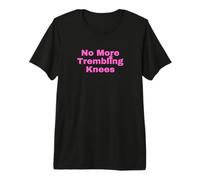Juif No More Trembling Knees Rose T-Shirt Haut de Gamme