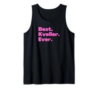 Juif Yiddish Best Kveller Ever Rose Débardeur