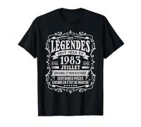 Juillet 1983 Anniversaire 42 ans Homme Né En Juillet 1983 T-Shirt