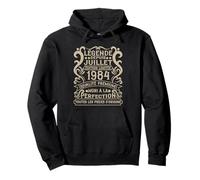 Juillet 1984-42 Ans Anniversaire Cadeau Vintage 1984 Sweat à Capuche