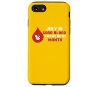 Juillet est Le Mois de Sensibilisation au Sang de Cordon Coque pour iPhone SE (2020) / 7/8