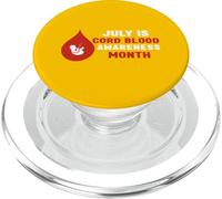 Juillet est Le Mois de Sensibilisation au Sang de Cordon PopSockets PopGrip pour MagSafe