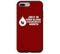 Juillet est Le Mois National de Sensibilisation au Sang de Cordon Coque pour iPhone 7 Plus/8 Plus