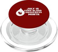 Juillet est Le Mois National de Sensibilisation au Sang de Cordon PopSockets PopGrip pour MagSafe