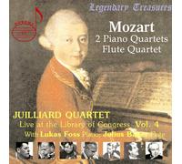 Juilliard String Quartet - 2 Quatuors pour Piano & Quatuor à flûte/Vol.4