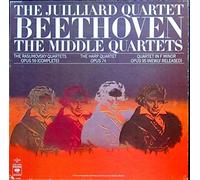 Juilliard Streichquartett - Beethoven: The Middle Quartets / Die mittleren Streichquartette [Vinyl Schallplatte] [3 LP Box-Set]