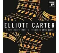 JUILLIARD STRING QUARTET - THE FIVE STRING QUARTETS 2 CD NEUF CARTER,ELLIOTT