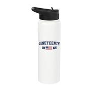Juin 1865 Drapeau américain Juin Stainless Steel Insulated Water Bottle