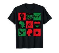 Juin 1865 Histoire des Noirs Liberté T-Shirt
