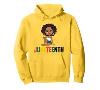 Juin 1865 Juin Reine Noire Juneteenth Femmes Sweat à Capuche
