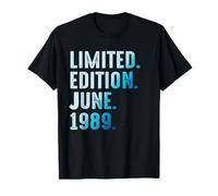Juin 1989 Année 1989 Rétro 1989 Vintage Édition Limitée T-Shirt