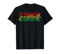 Juin 2025 Célébrez le Mois de l'histoire de la liberté noire 1865 T-Shirt