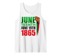 Juin Adolescent Juin 19 Juin 1865 Histoire des Noirs Liberté Débardeur