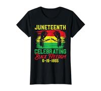 Juin célébrant Le Mois de l'histoire Noire de la liberté T-Shirt Graphique avec Valeur