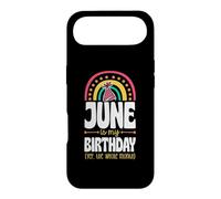 Juin, C'est Mon Anniversaire, Oui, Tout Le Mois, Boho Rainbow Coque pour iPhone Air