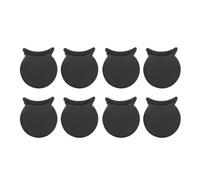 Juinrinet Accessoires pour vents Repose-Pouce coussin silicone clarinette | Huit capuchons en silicone noir se montent sans outil sur les repose-pouces, réduisant fatigue et glisse pour clarinette