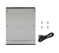 Juinrinet Baie Épaisseur7-12,5mm USB Gris | Conçu pour disquettes 3,5 pouces, connexion SATA III 6 Gbit/s, fond de panier compact.