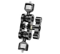 Juinrinet Bras Magique Articulé TM-5 Clip 1/4 Pouce pour Microphone LED | Charge maximale 6 kg, poids 109,6 g et longueur 115 mm, idéal pour moniteurs, LEDs et micros en intérieur comme en extérieur.