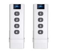 Juinrinet Dispositifs Télécommande ZigBee Configurable Scènes Maison | 12 scènes possibles par bouton grâce à 3 modes d’appairage, application Smart Life