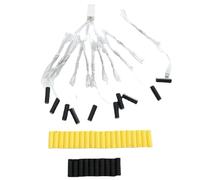 Juinrinet Éliminateurs AAA USB Virtuels - Kit 1 Ensemble, conducteur Jaune | Contenu du colis 1 ensemble Kit d'éliminateurs AAA Noir Jaune, notice et robuste prête à l'emploi.