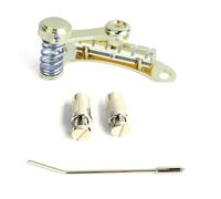 Juinrinet Guitare Vibrato Cordier Trémolo Pour LP Doré Pont Plat Pro | Version Pro en alliage , profil compact et installation sur LP/, mouvement contrôlable et retour d’accord
