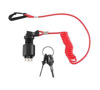 Juinrinet Interrupteur d'allumage compatible 40-200HP | Prête à l'emploi pour moteurs , clé sécurisée, et étanchéité renforcée, 40-200HP