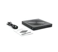 Juinrinet Lecteur DVD Portable USB3.0 Type-C Graveur Externe Multimédia Pro | Idéal pour étudiants et professionnels, ce lecteur graveur externe se branche sur USB-C ou USB 3.0, lit et grave CD/DVD vite.