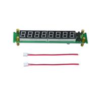 Juinrinet PLJ-8LED-R Luminosité réglable Visibilité Noir | Écran à haute luminosité à huit chiffres, contrôle double bouton et suppression du zéro invalide, couleur Noir.