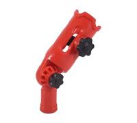 Juinrinet Rallonge de Pinceau Multi-Angle Rouge - Pour Plafonds et Coins | Gagnez en sécurité et rapidité: extension pinceau 1-5 po se fixe et pivote 160° pour atteindre plafonds sans échelles.