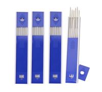 Juinrinet Recharge Crayon Charpentier 2,8 mm 12 cm Blanche Solide pour Bois | Mine blanche haute visibilité 2,8 mm, universel porte-crayons, 12 cm, lot 4 boîtes, 24 recharges pour chantier.