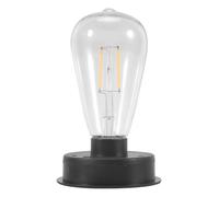 Juinrinet Solar LED Filament Bulb, Dusk-to-Dawn Auto Sensor 2800K | Solar LED Filament Bulbs provide incandescent-like warmth while saving power, ideal for porches and gardens.